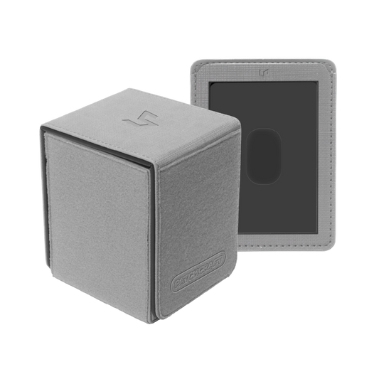Ultra Pro PATCHCRAFT™ ALCOVE® Flip DECK BOX® Gray