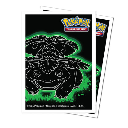 Ultra Pro Pokemon Neon Kanto 105ct Apex Deck Protector Sleeves Venusaur