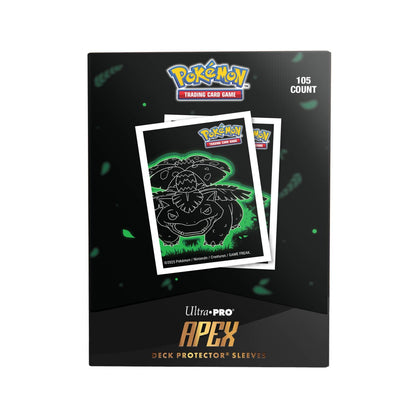 Ultra Pro Pokemon Neon Kanto 105ct Apex Deck Protector Sleeves Venusaur