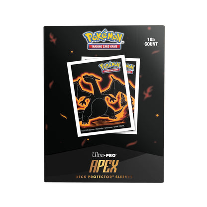 Ultra Pro Pokemon Neon Kanto 105ct Apex Deck Protector Sleeves Charizard