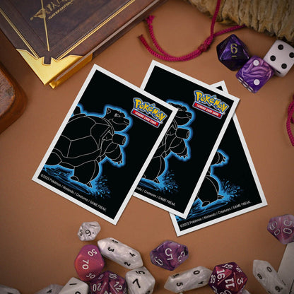 Ultra Pro Pokemon Neon Kanto 105ct Apex Deck Protector Sleeves Blastoise