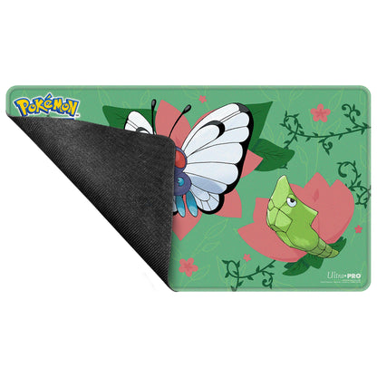 Ultra Pro Caterpie Evolutions Stitched Playmat for the Pokémon Trading Card Game