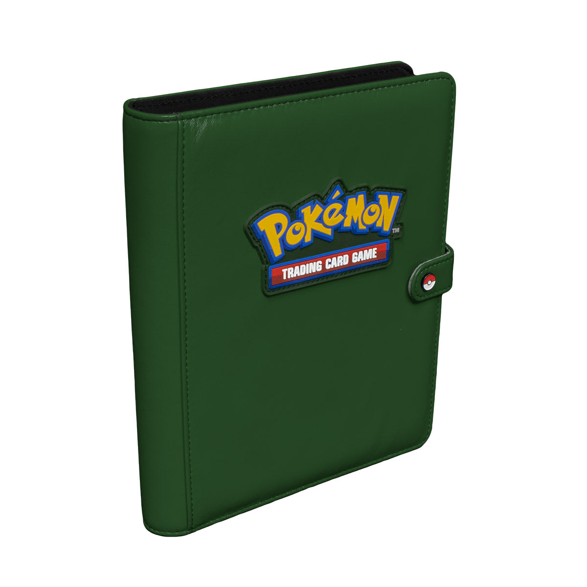 Ultra Pro Premium Snap Binder - grønn utgave lukket og skråstilt