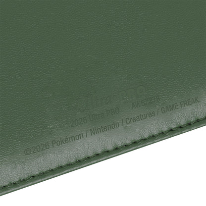 Ultra Pro Premium Snap Binder - nærbilde av materialoverflaten i hjørnet