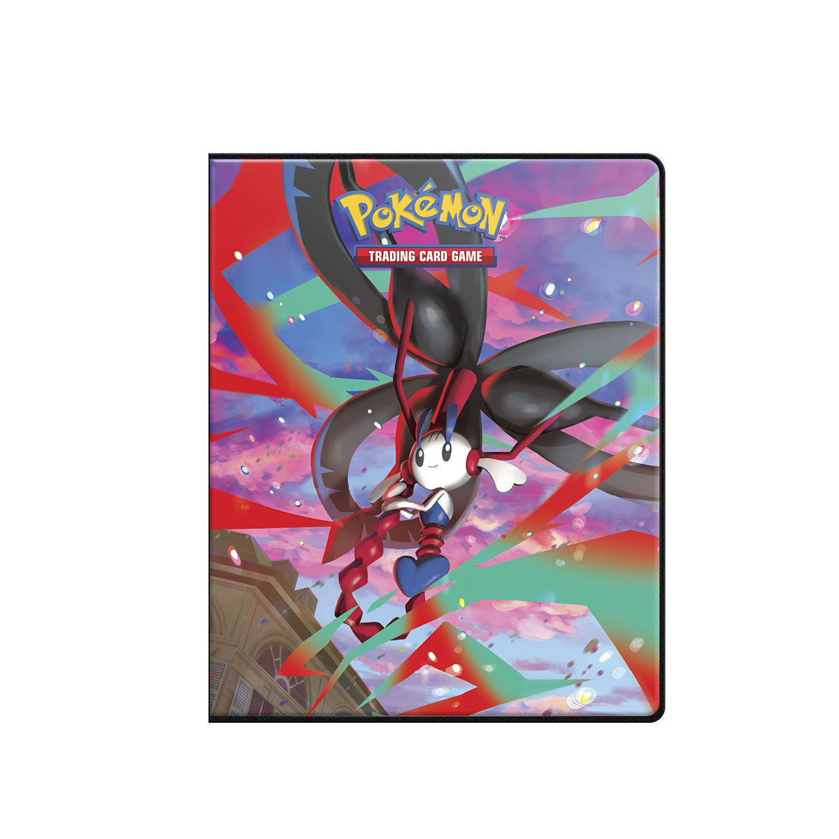 Ultra Pro Mega Evolution Chaos Rising 4-Pocket Portfolio, forside med Mega Floette for Pokémon TCG