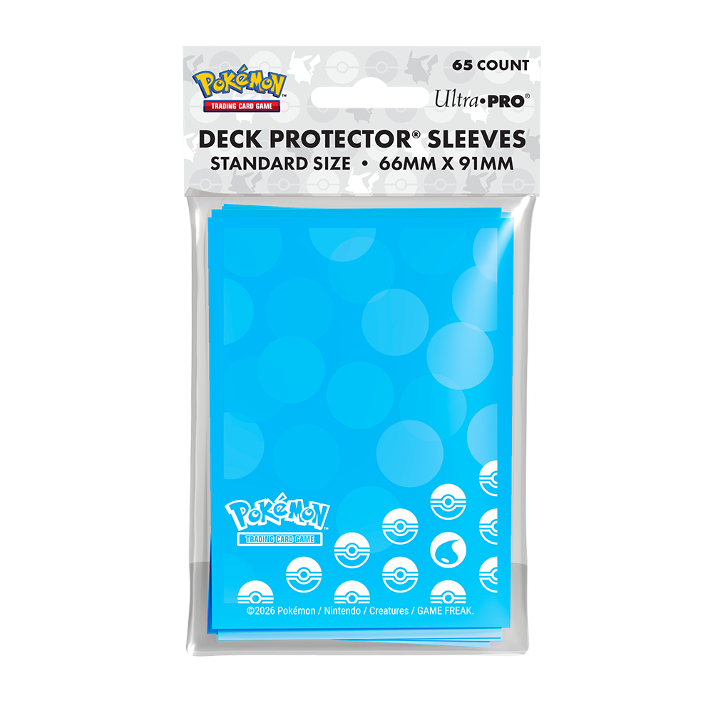 Ultra Pro Pokemon Energy Type Deck Protector Sleeves (65 stk) - Water Type
