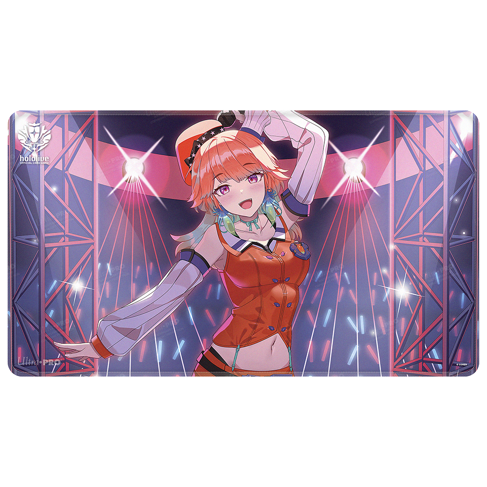 Ultra Pro Stitched Playmat for the hololive OFFICIAL CARD GAME med Takanashi Kiara