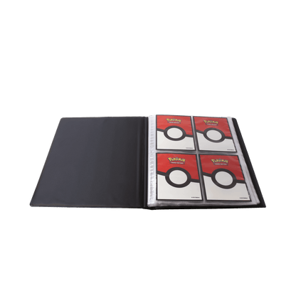 Ultra Pro Pokemon Mega Evolution Pitch Black 4-Pocket Portfolio