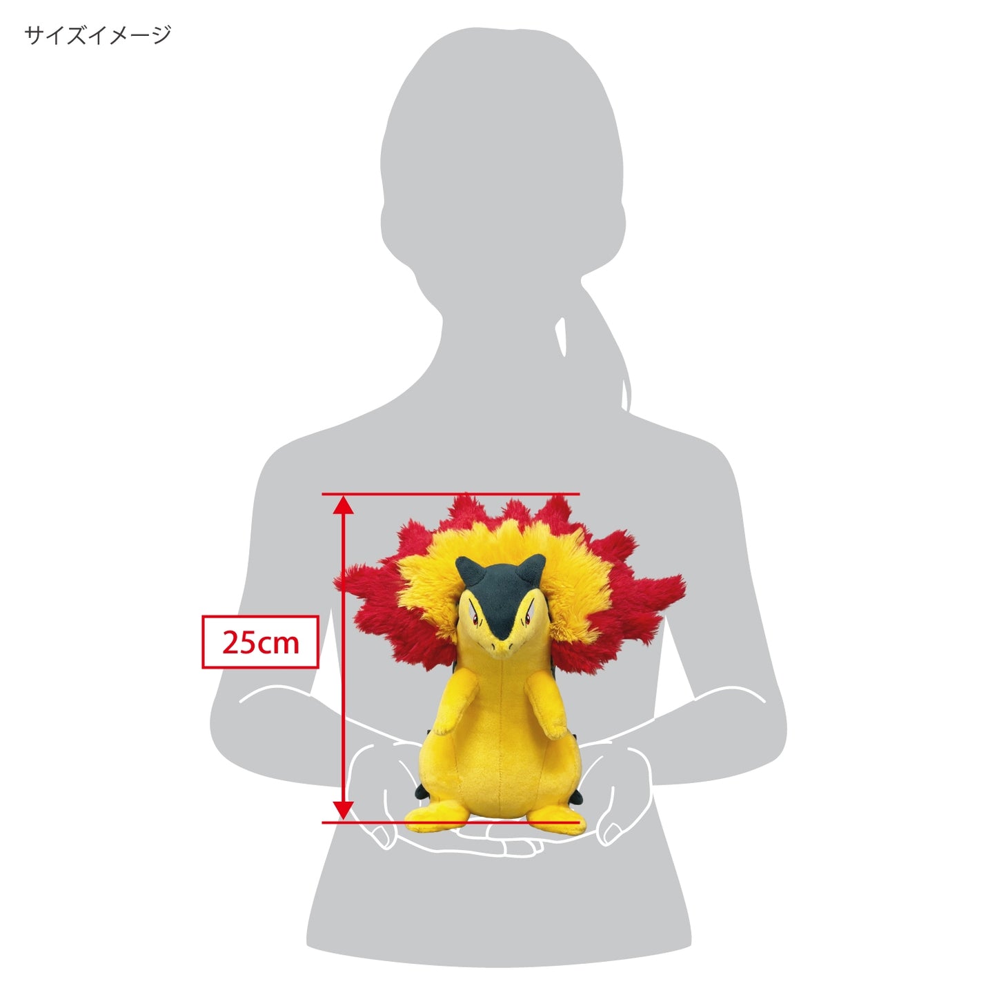 Pokemon All Star Collection Typhlosion Plush