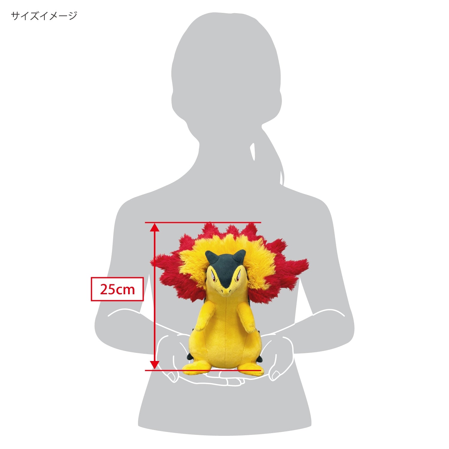 Pokemon All Star Collection Typhlosion Plush