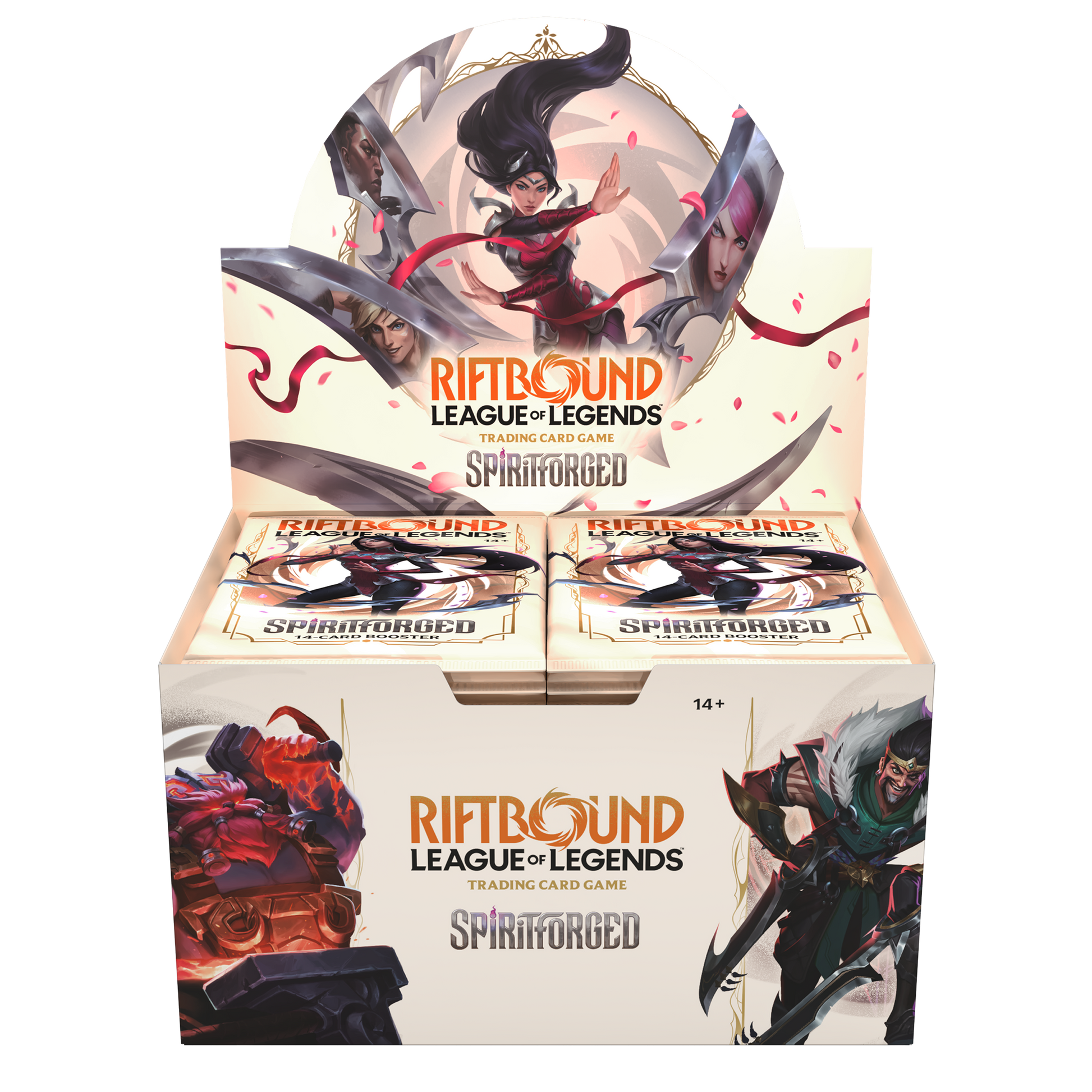 League of Legends Riftbound TCG: Set 2 Spiritforged Booster Display