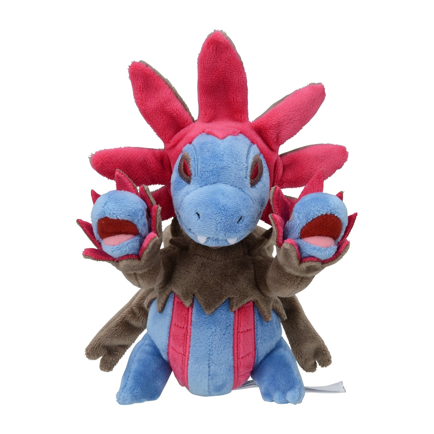 Hydreigon Fit Plush fra Pokemon Center Japan, sett forfra