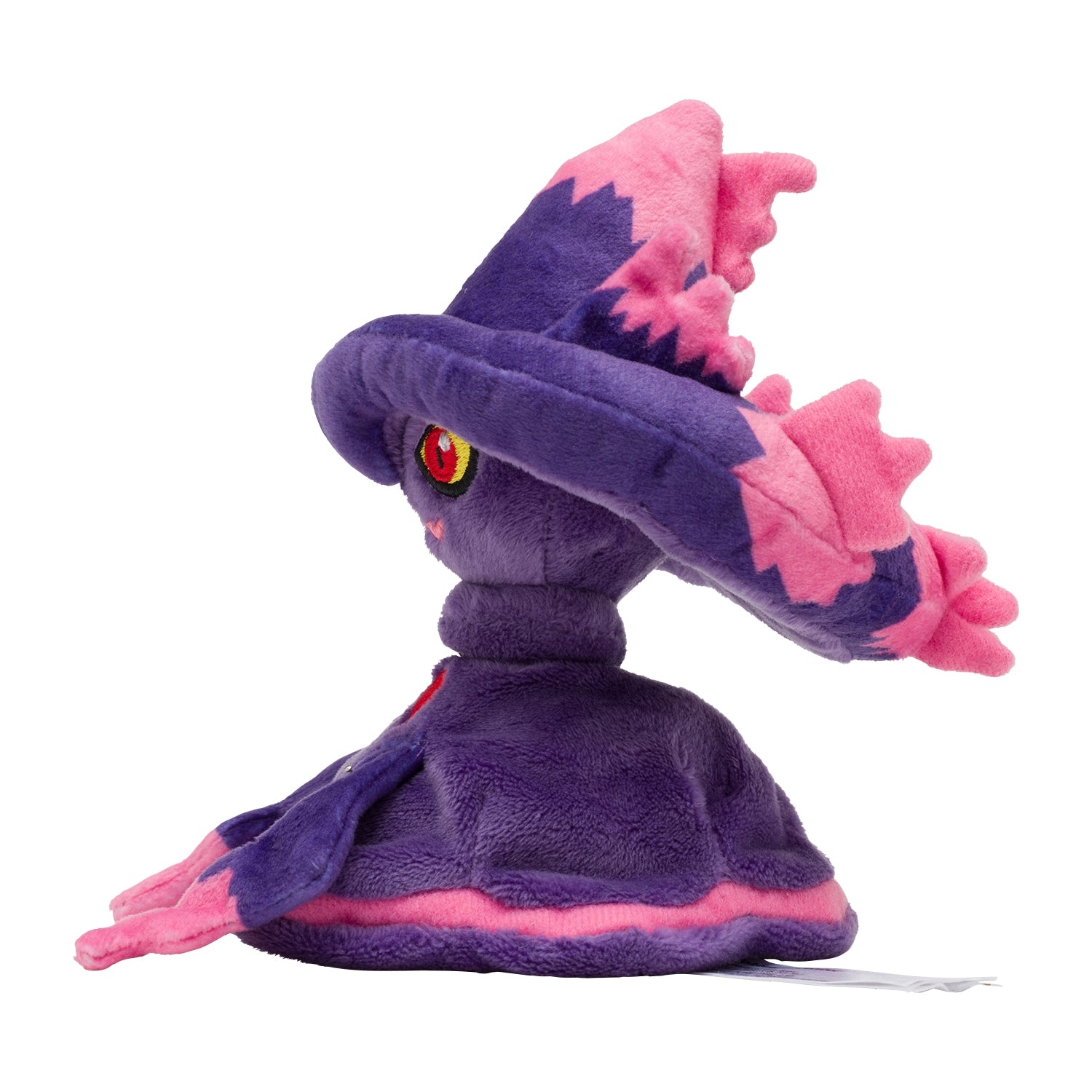 Mismagius Fit Plush fra Pokemon Center Japan, sett fra siden