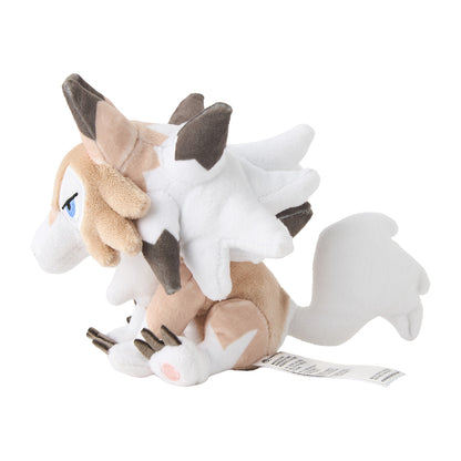 Lycanroc (Midday Form) Fit Plush fra Pokemon Center Japan, sett fra siden