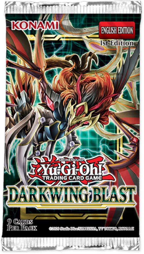 Yu-Gi-Oh! Darkwing Blast Booster Pakke