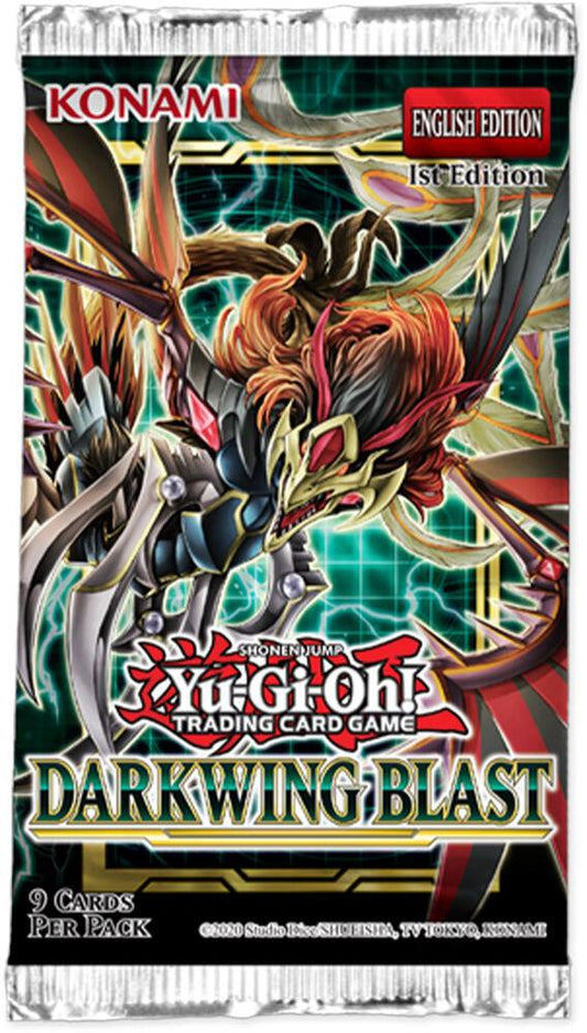 Yu-Gi-Oh! Darkwing Blast Booster Pakke