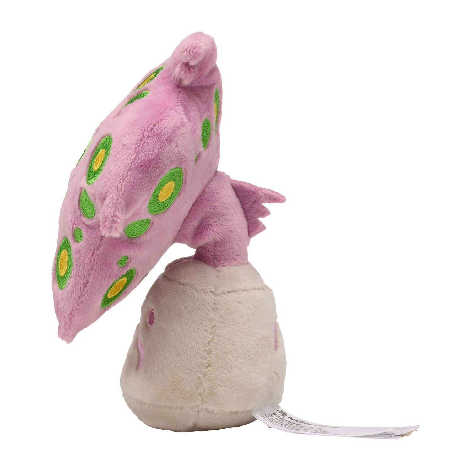 Spiritomb Fit Plush fra Pokemon Center Japan, sett fra siden