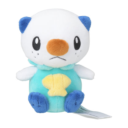 Oshawott Fit Plush fra Pokemon Center Japan, sett forfra