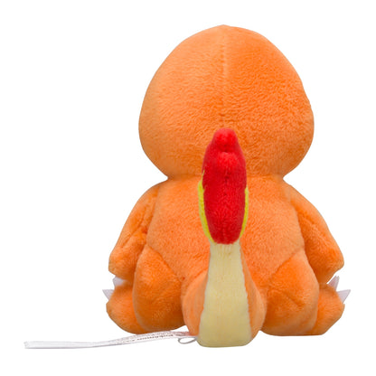 Charmander Fit Plush fra Pokemon Center Japan, sett bakfra