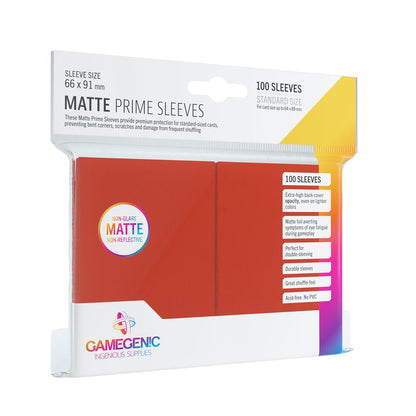 Gamegenic Matte Prime Sleeves (100 stk)