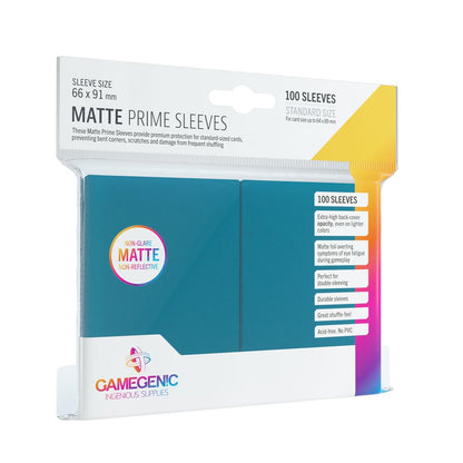 Gamegenic Matte Prime Sleeves (100 stk)