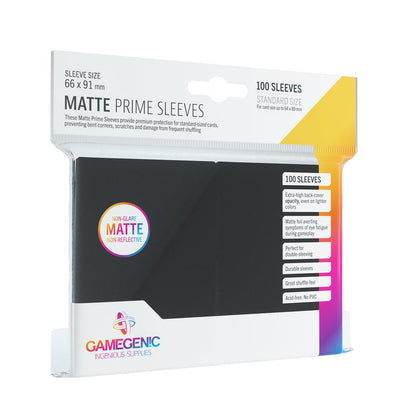 Gamegenic Matte Prime Sleeves (100 stk)