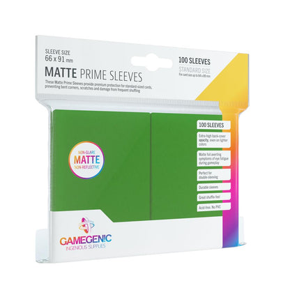Gamegenic Matte Prime Sleeves (100 stk)