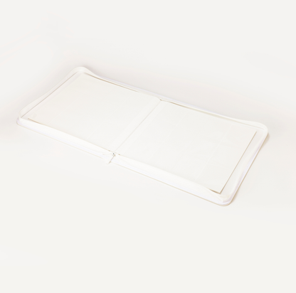 Gemloader Premium 3×4 Toploader Binder (336 lommer) - White (bilde 4) - åpen perm med hvite lommer