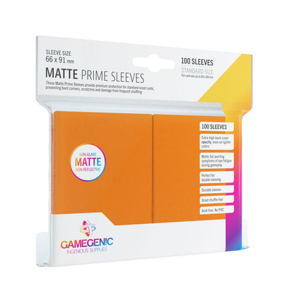 Gamegenic Matte Prime Sleeves (100 stk)