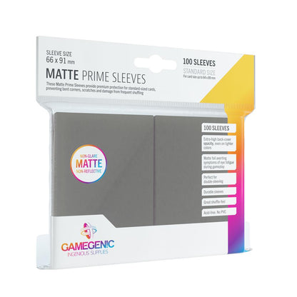 Gamegenic Matte Prime Sleeves (100 stk)
