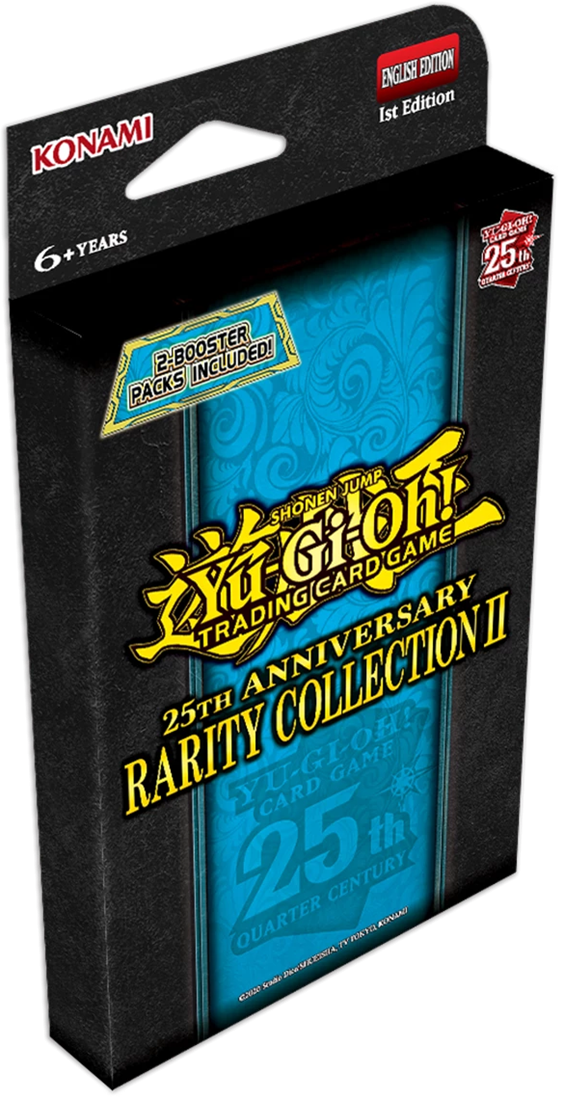 Yu-Gi-Oh! 25h Anniversary Rarity Collection II 2-Pack Tuckbox