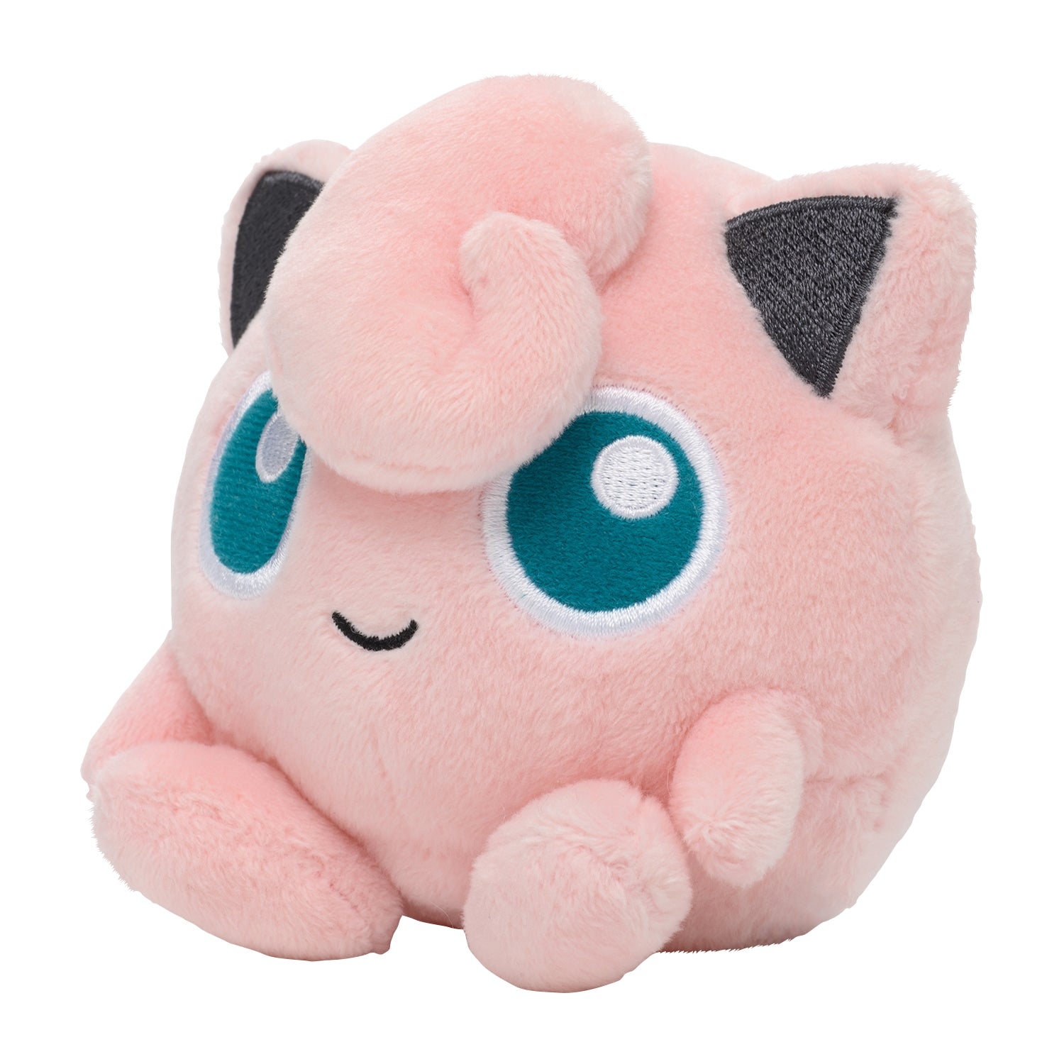 Jigglypuff Fit Plush fra Pokemon Center Japan, sett forfra