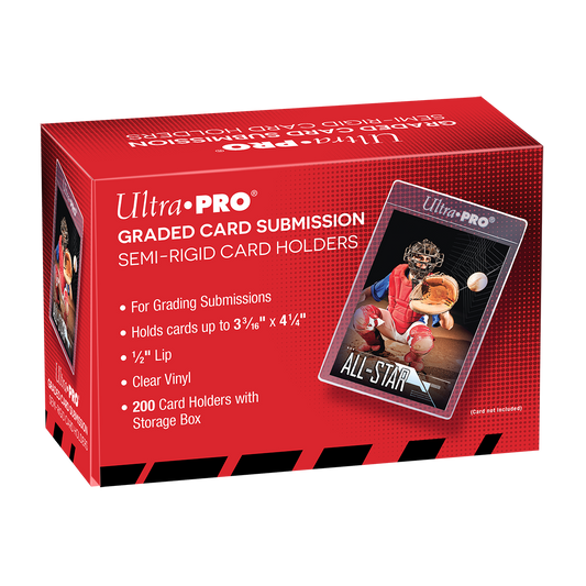 Ultra Pro 1/2" Lip Tall Rigid Semi-Rigid Graded Card Holders (200)