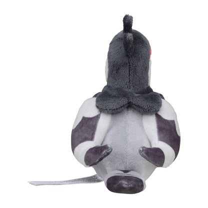 Tranquill Fit Plush fra Pokemon Center Japan, sett bakfra