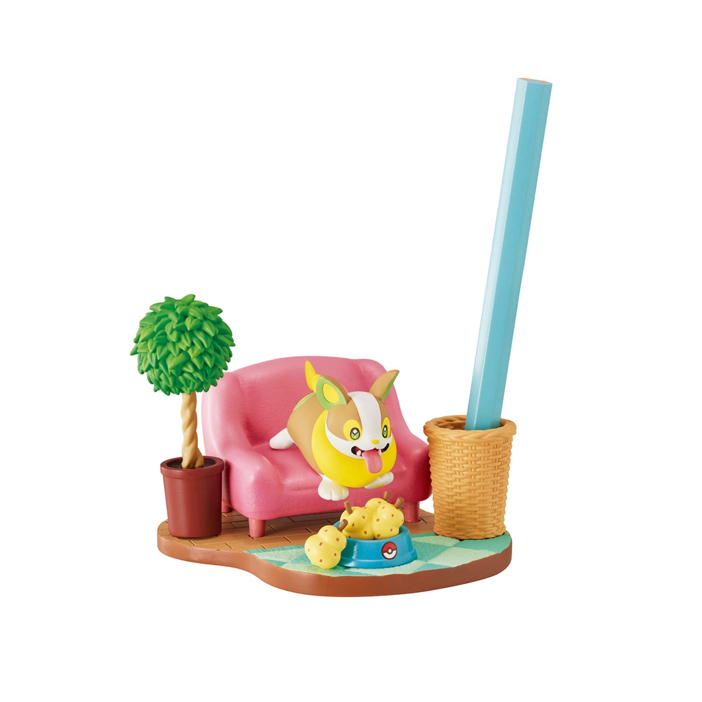 Pokemon Re-Ment DesQ Relaxing Home! Collection Figur (6 stk)