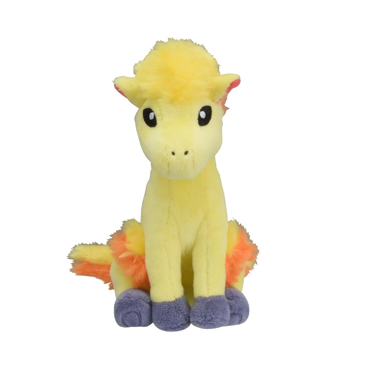 Ponyta Fit Plush fra Pokemon Center Japan, sett forfra