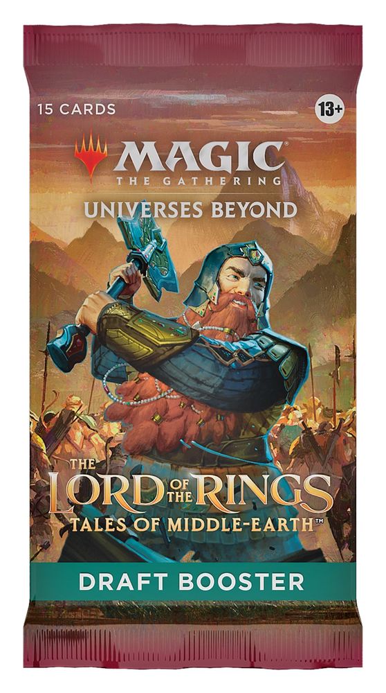 MTG The Lord of the Rings: Tales of Middle-earth Draft Booster Pakke