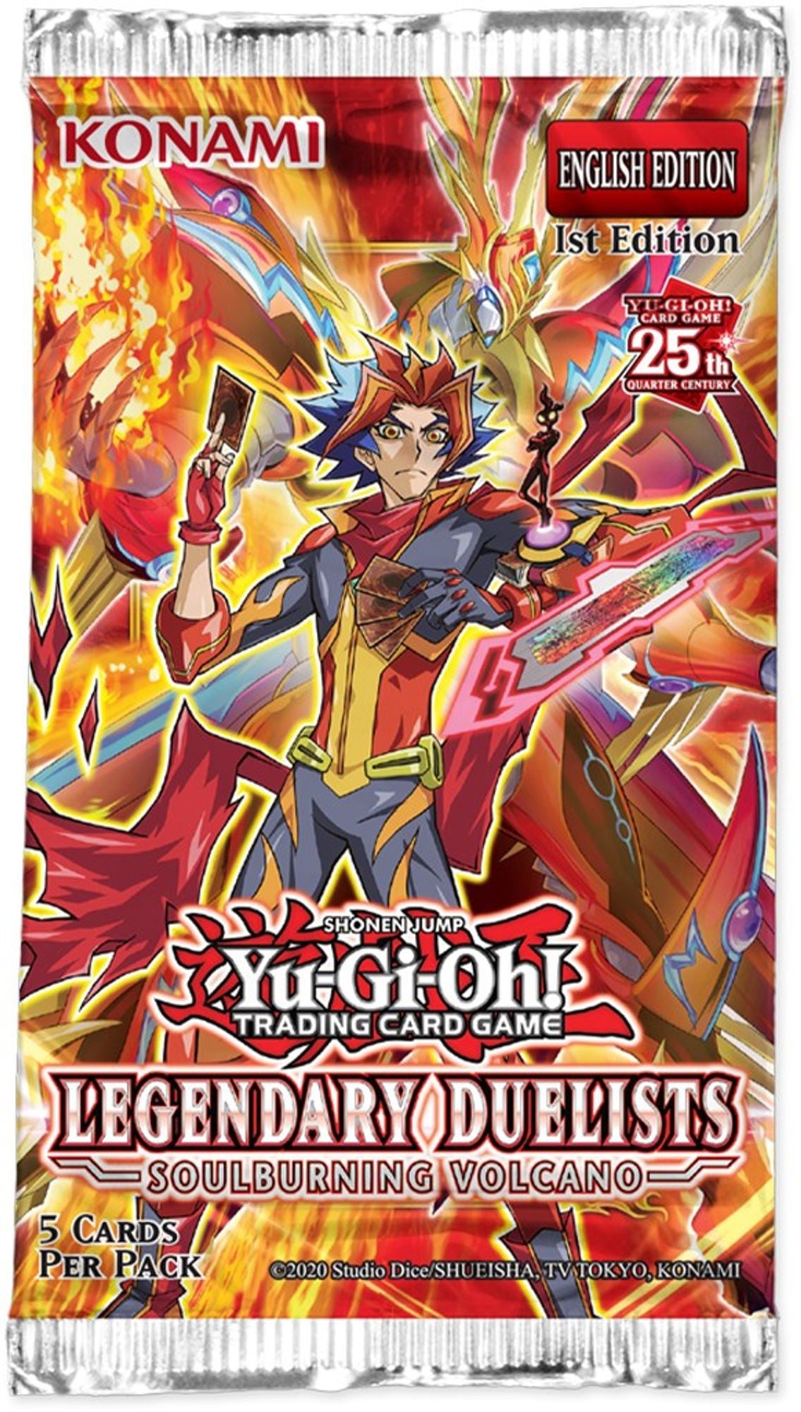 Yu-Gi-Oh! Legendary Duelists: Soulburning Volcano Booster Pakke