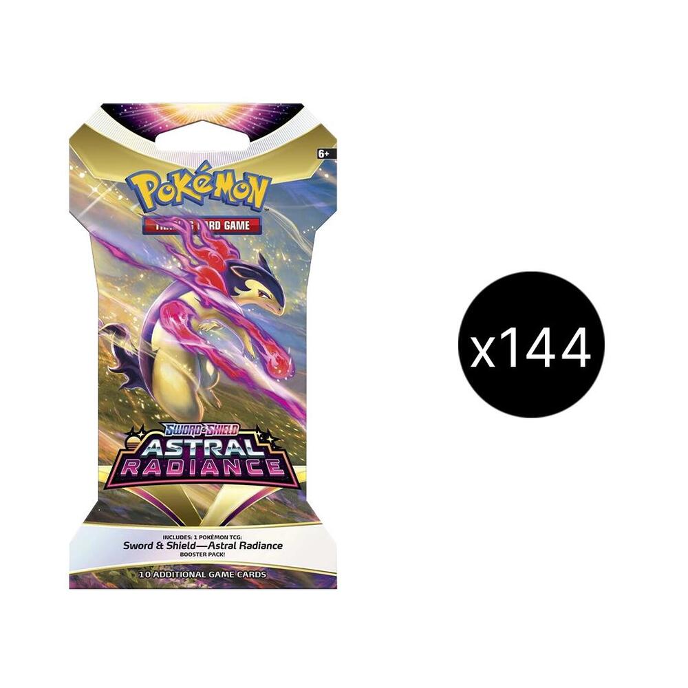 Pokemon Astral Radiance Sleeved Booster Case (144 stk)