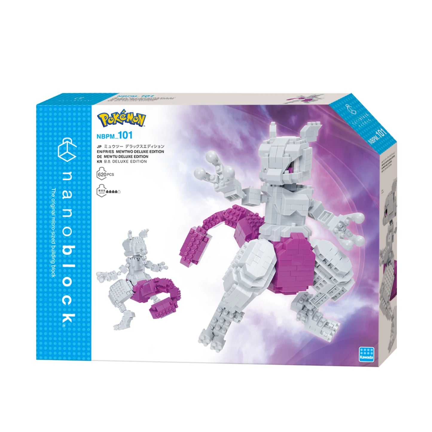 Pokemon Nanoblock DX Deluxe Mewtwo Figur