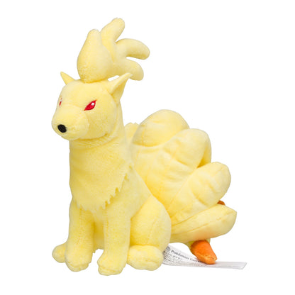 Ninetales Fit Plush fra Pokemon Center Japan, sett forfra
