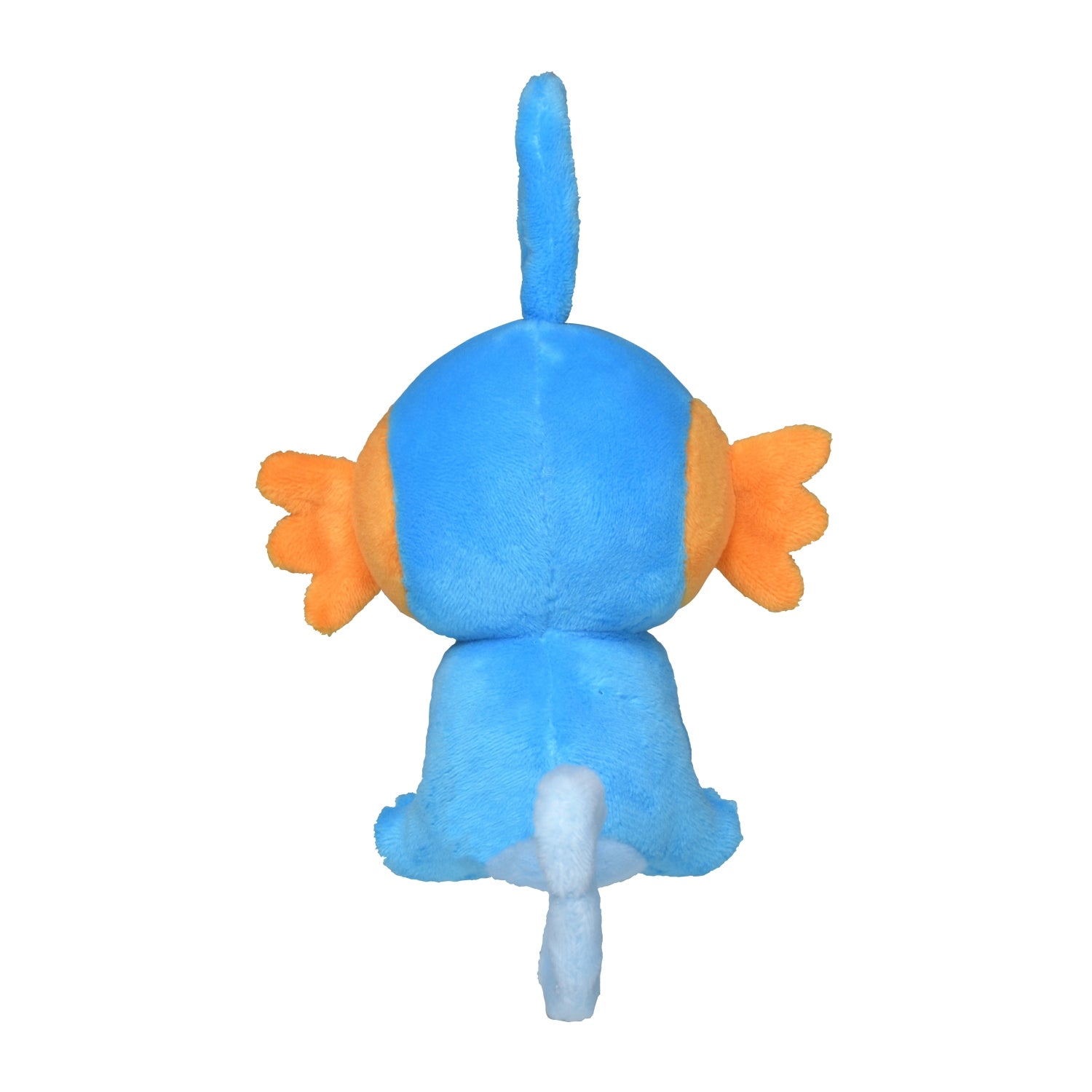 Mudkip Fit Plush fra Pokemon Center Japan, sett bakfra