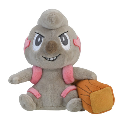 Timburr Fit Plush fra Pokemon Center Japan, sett forfra