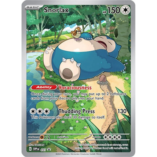 Pokemon Snorlax 051 Black Star Promo