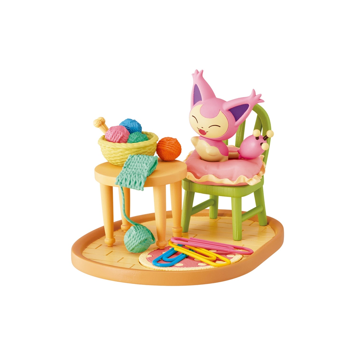 Pokemon Re-Ment DesQ Relaxing Home! Collection Figur (6 stk)