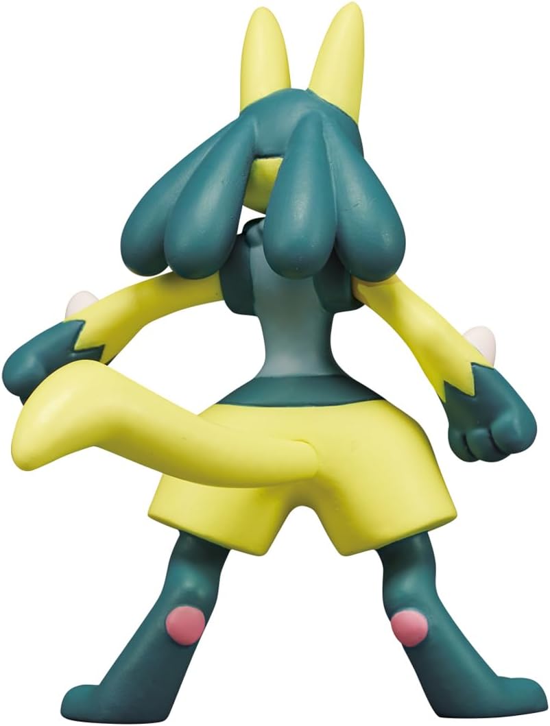 Pokemon Yellow Lucario Moncolle Figur