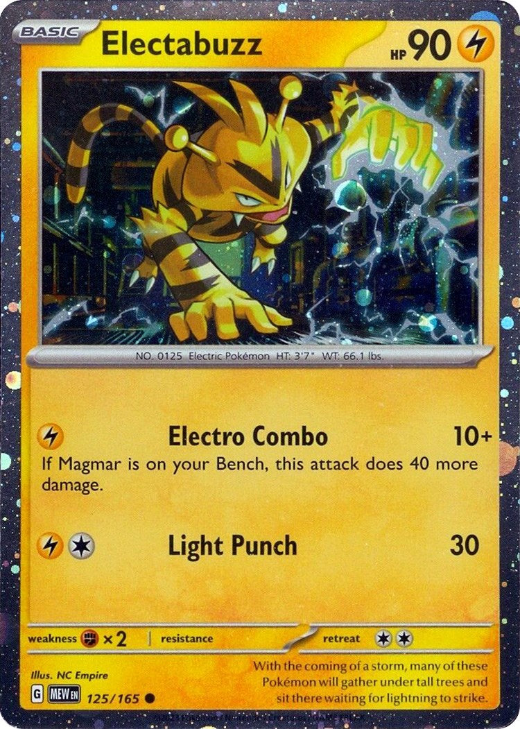 Electrabuzz 125/165 Holo