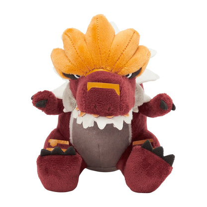 Tyrantrum Fit Plush fra Pokemon Center Japan, sett forfra
