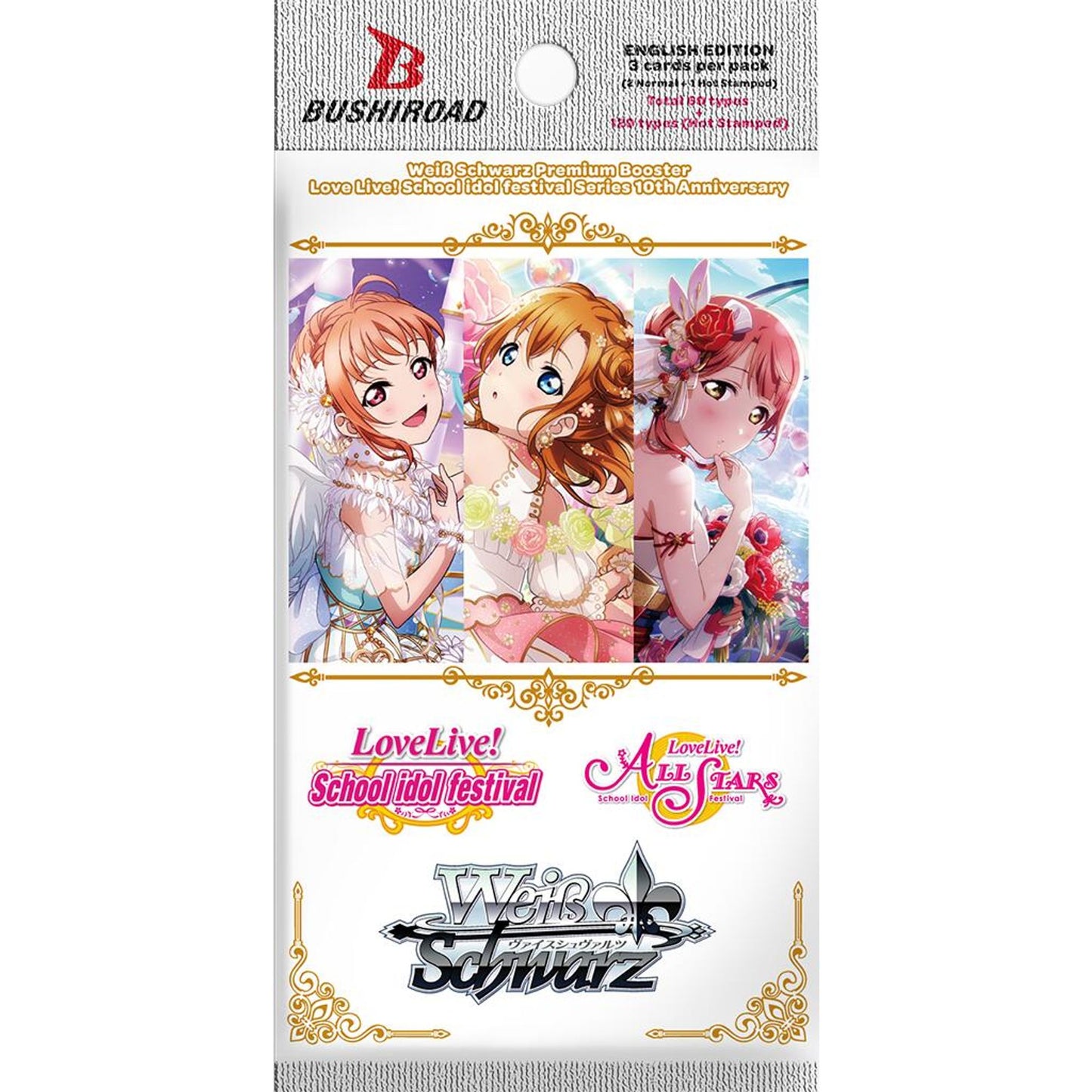 Weiss Schwarz Love Live! School idol festival 10th Anniversary Premium Booster Pakke