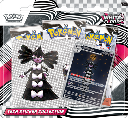 Pokemon Black Bolt & White Flare Tech Sticker Collection (2 stk)
